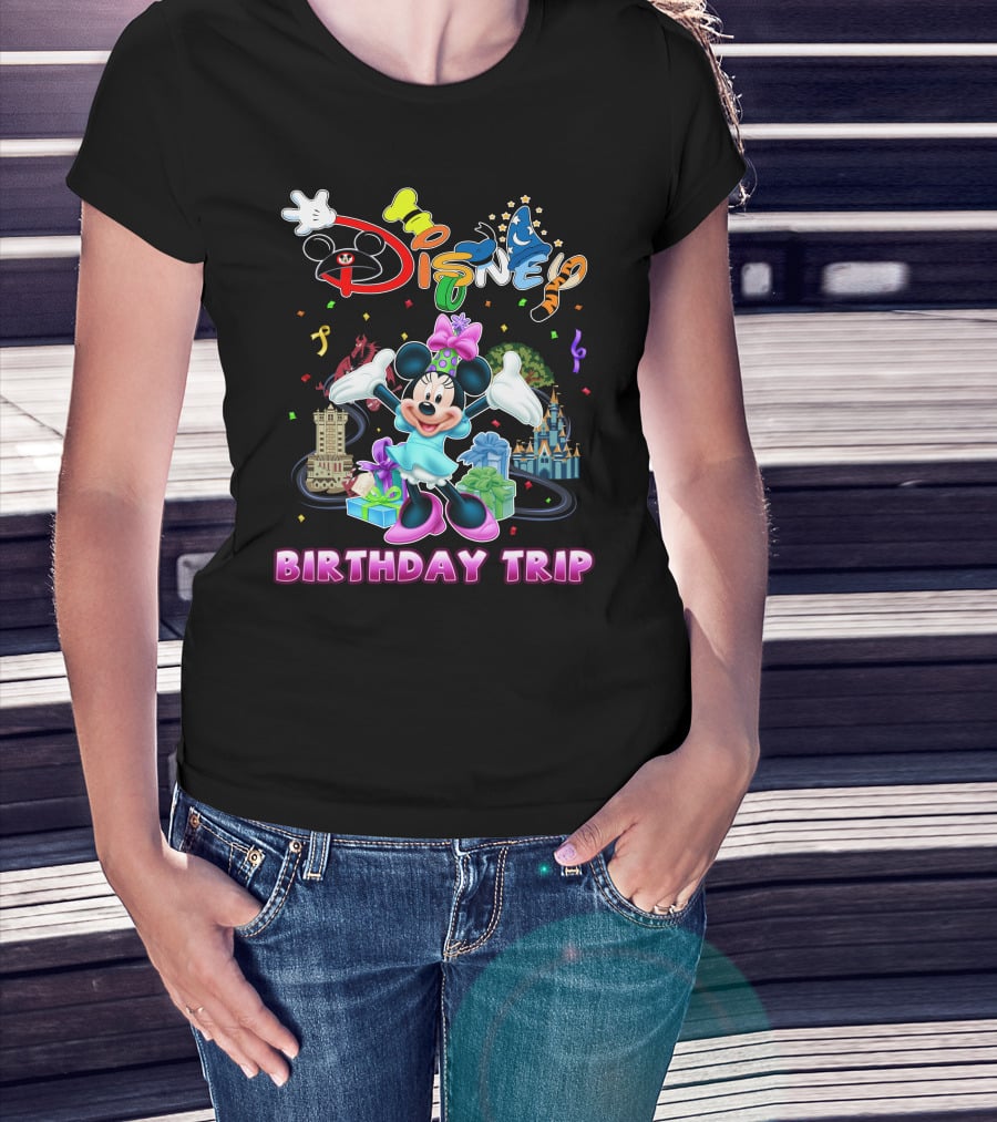 Minnie Disney Birthday Trip T-Shirt