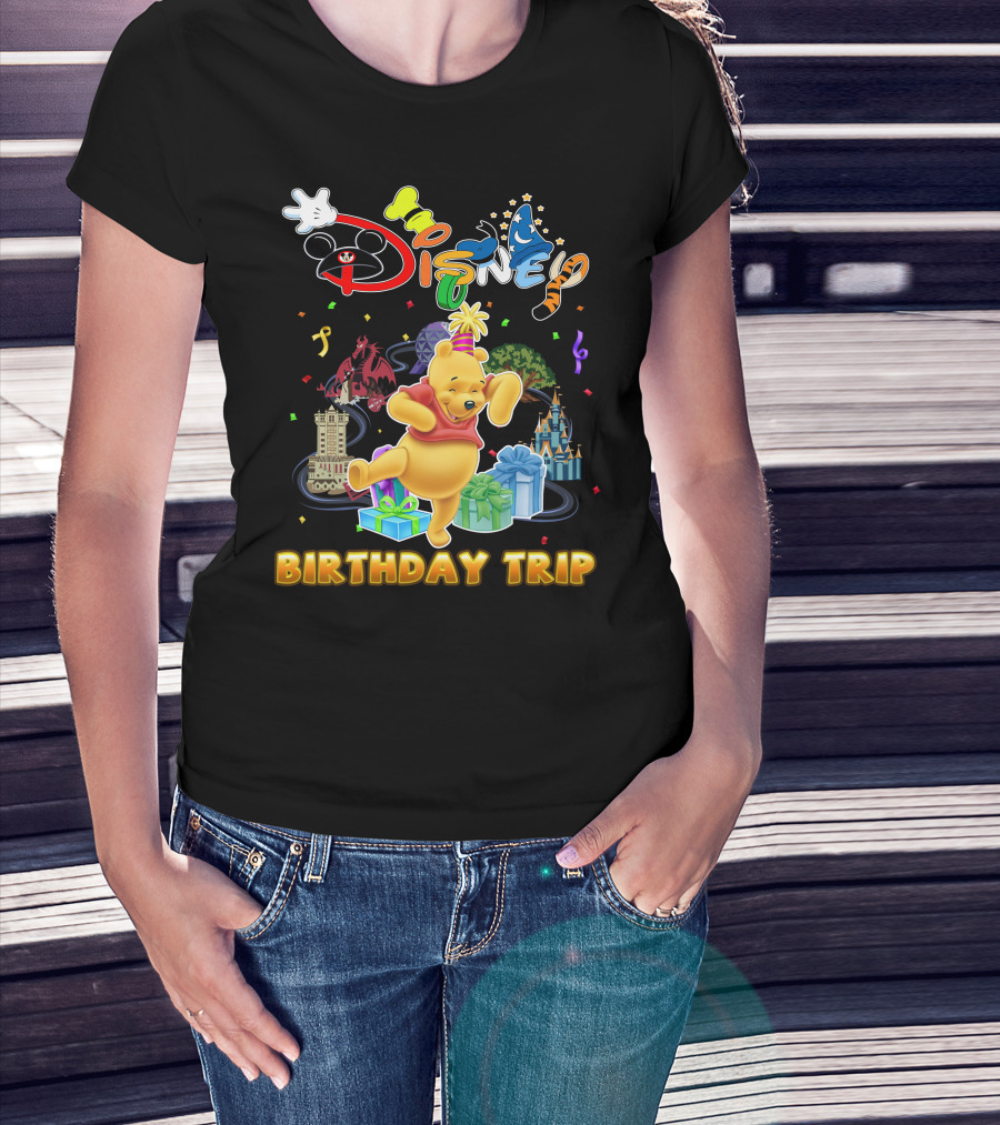 Disney Pooh Birthday Trip T-Shirt