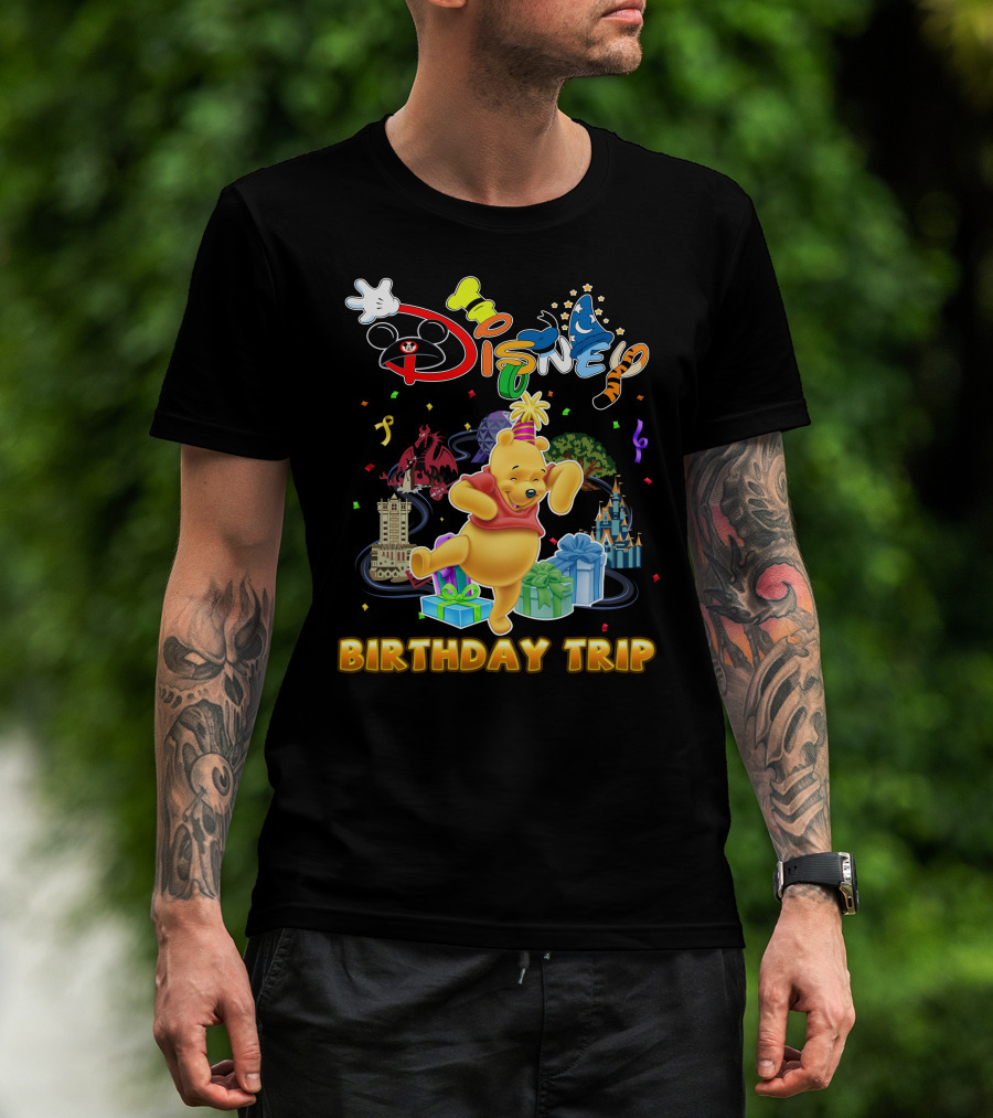 Disney Pooh Birthday Trip T-Shirt