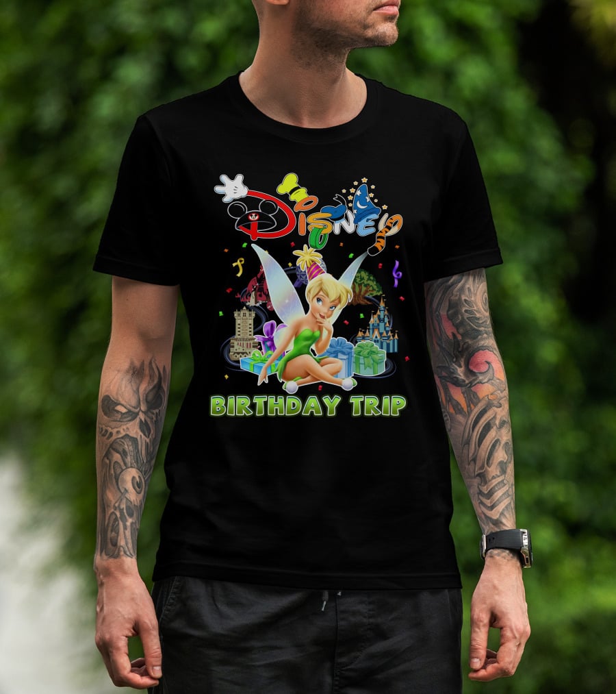 Disney Tinkerbell Birthday Trip Adventure T-Shirt