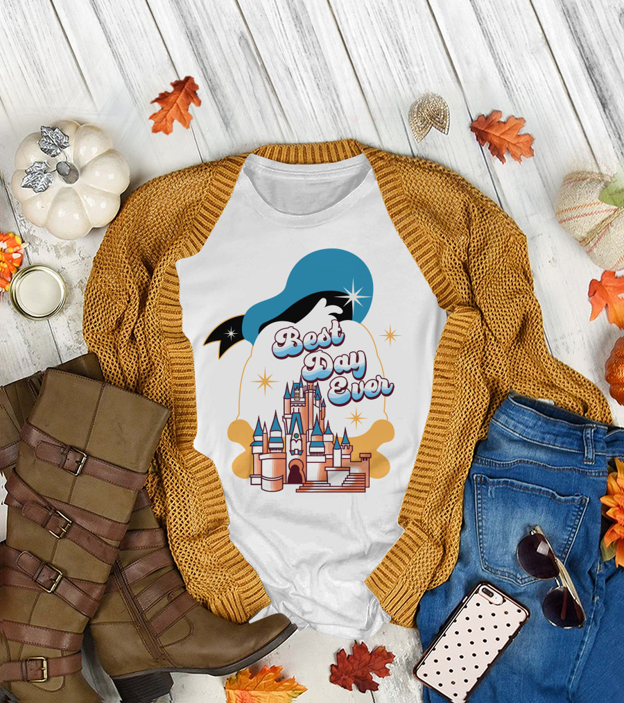 Best Day Ever Castle And Donald Hat T-Shirt