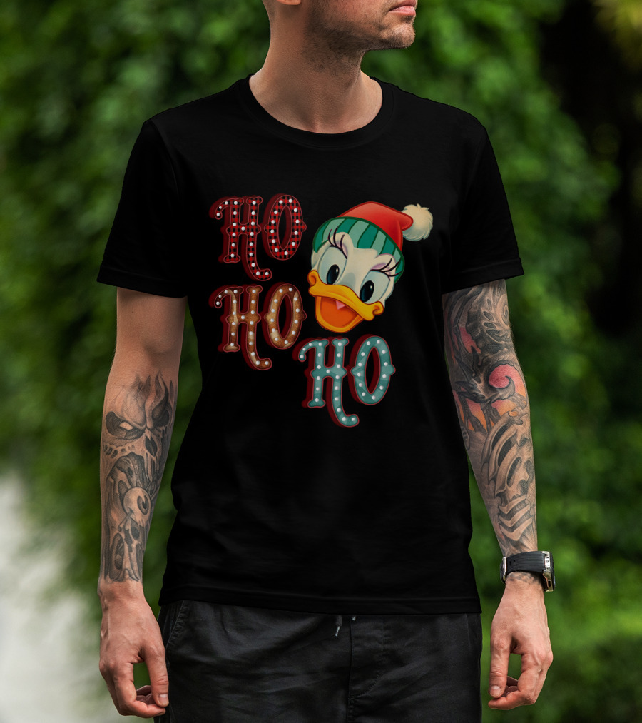 Ho Ho Ho Daisy Holiday Fun T-Shirt