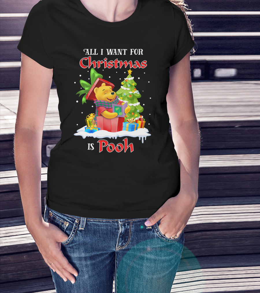 All I Want For Christmas Is Pooh T-Shirt