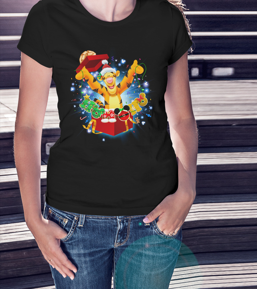 Tigger Christmas Celebration Disney Magic Pixar T-Shirt