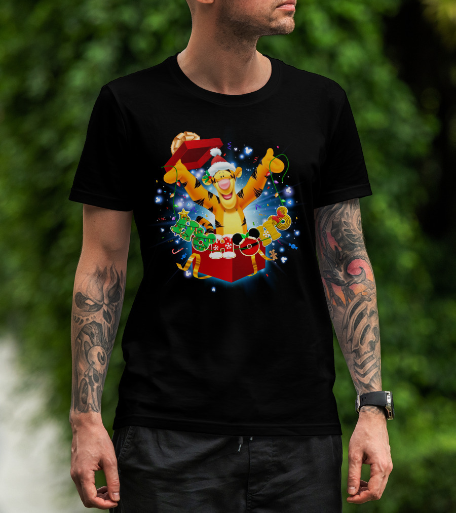 Tigger Christmas Celebration Disney Magic Pixar T-Shirt
