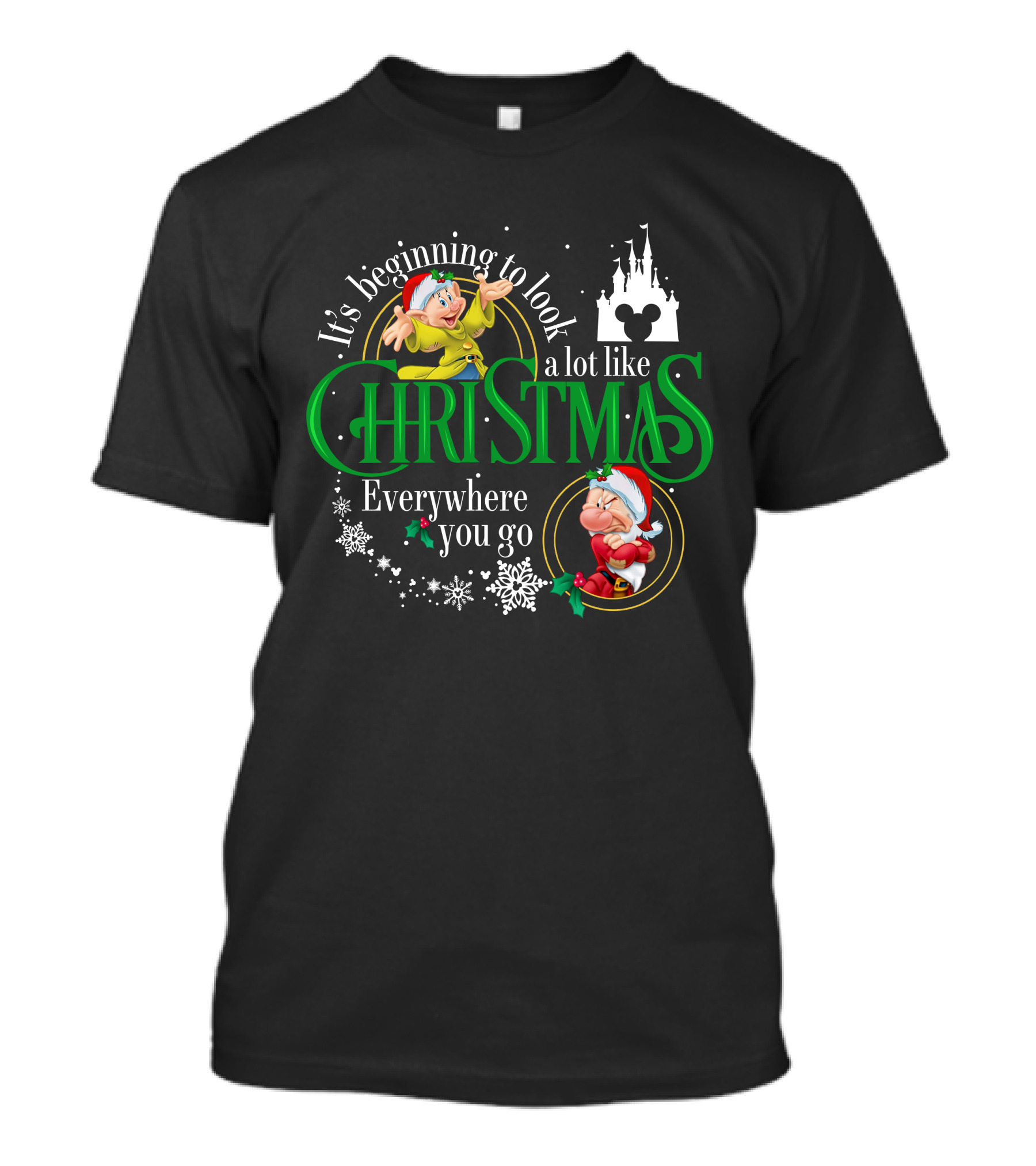 It's Beginning To Look A Lot Like Christmas Everywhere You Go T-Shirt