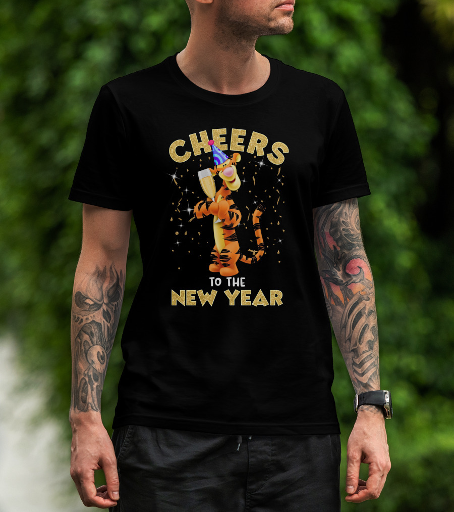 Cheers To The New Year Tg Champagne T-Shirt