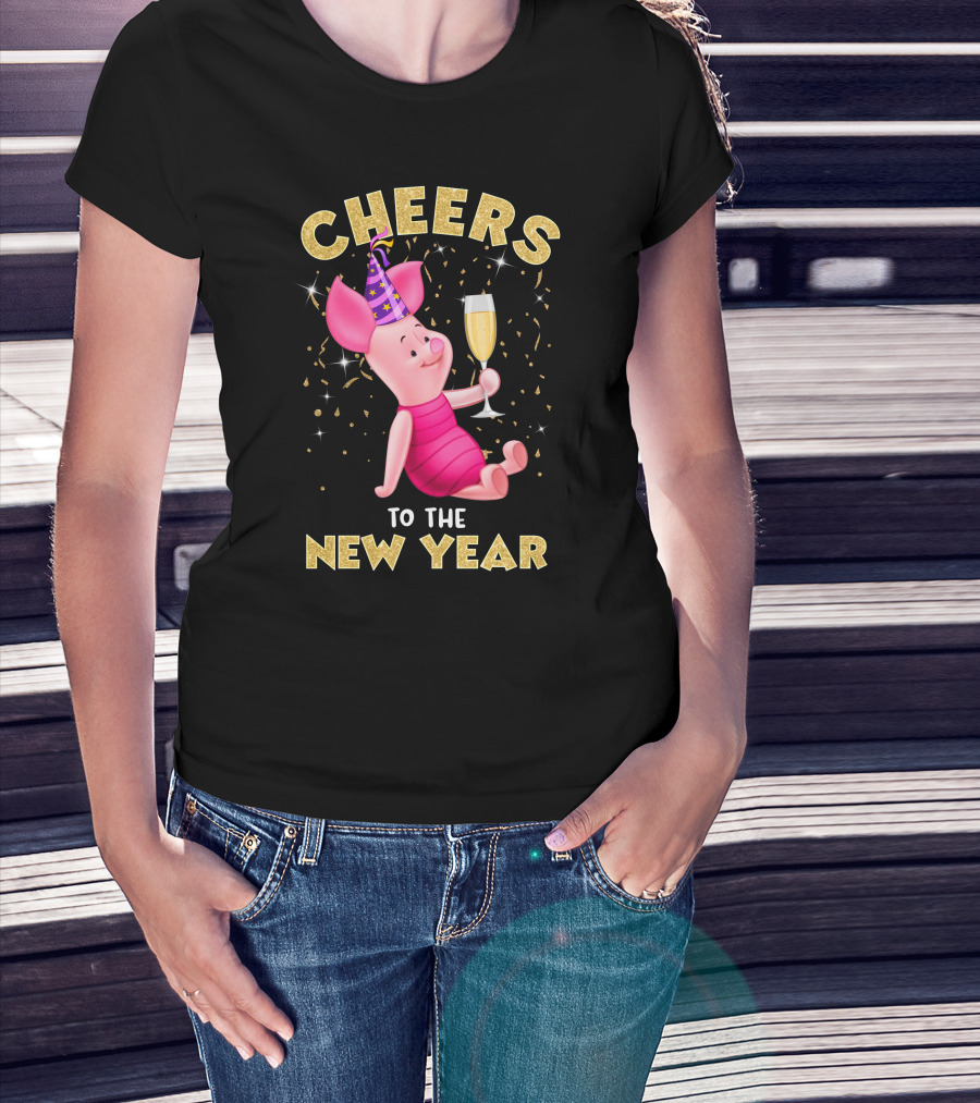 Cheers To The New Year Pl Champagne T-Shirt