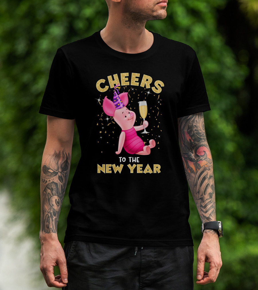 Cheers To The New Year Pl Champagne T-Shirt