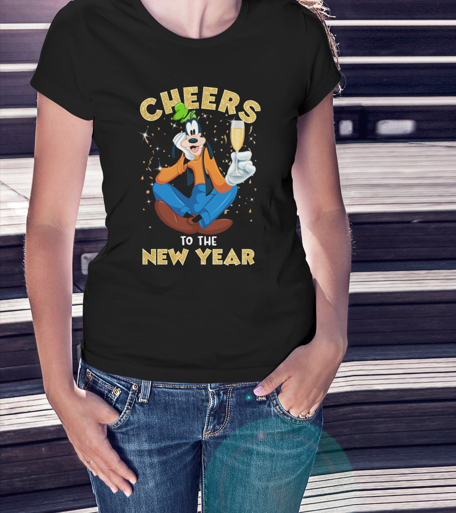 Cheers To The New Year Gf Champagne T-Shirt