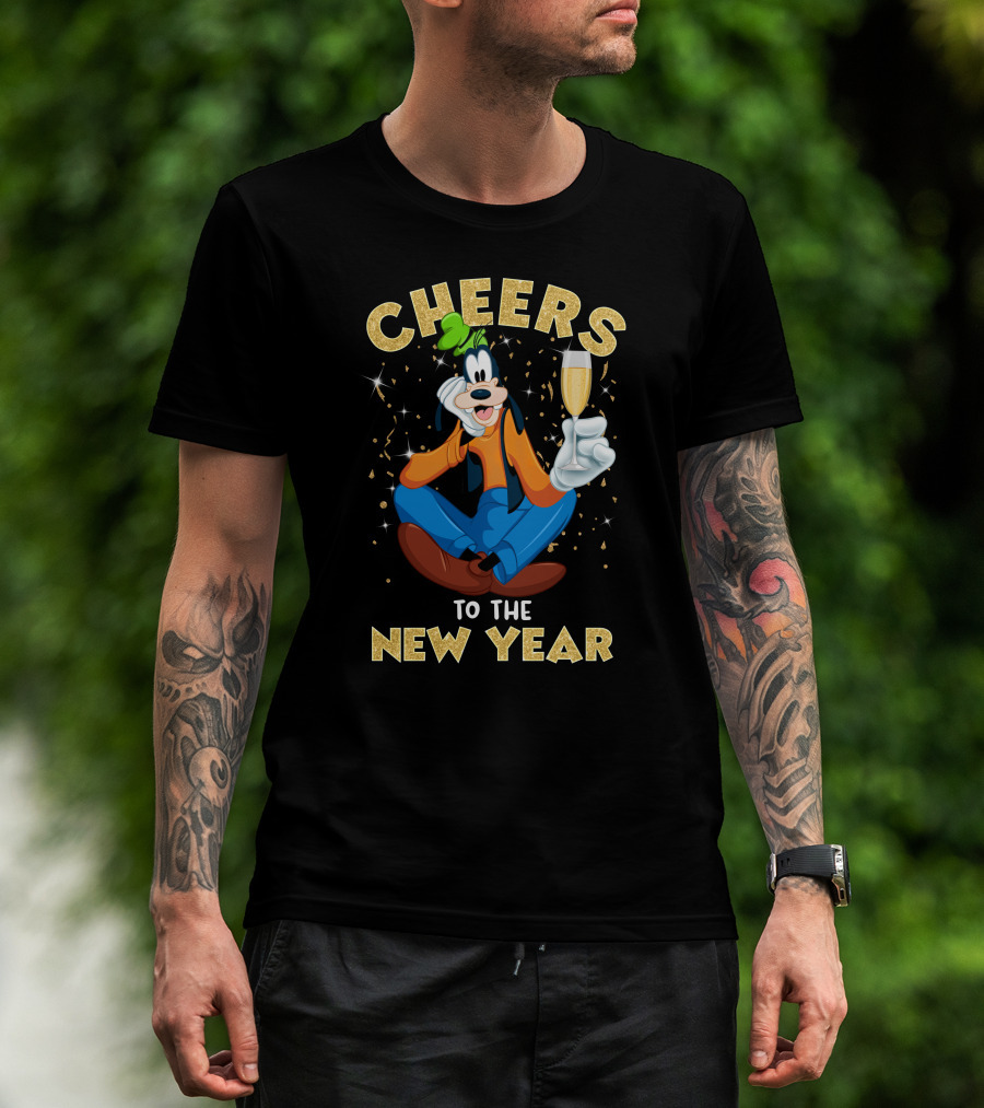 Cheers To The New Year Gf Champagne T-Shirt