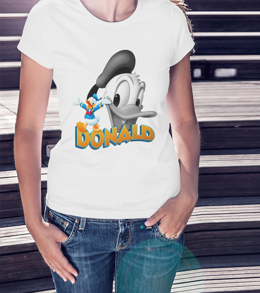 Donald Duck Classic Animation Character T-Shirt