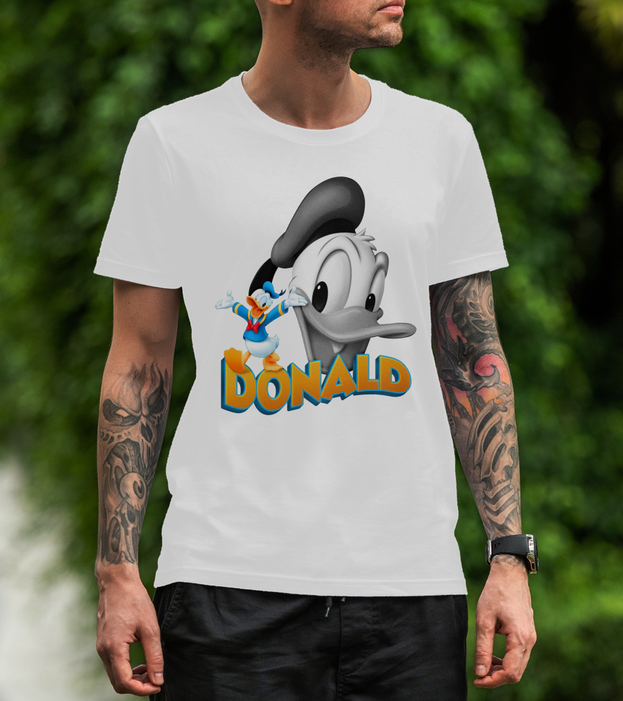 Donald Duck Classic Animation Character T-Shirt