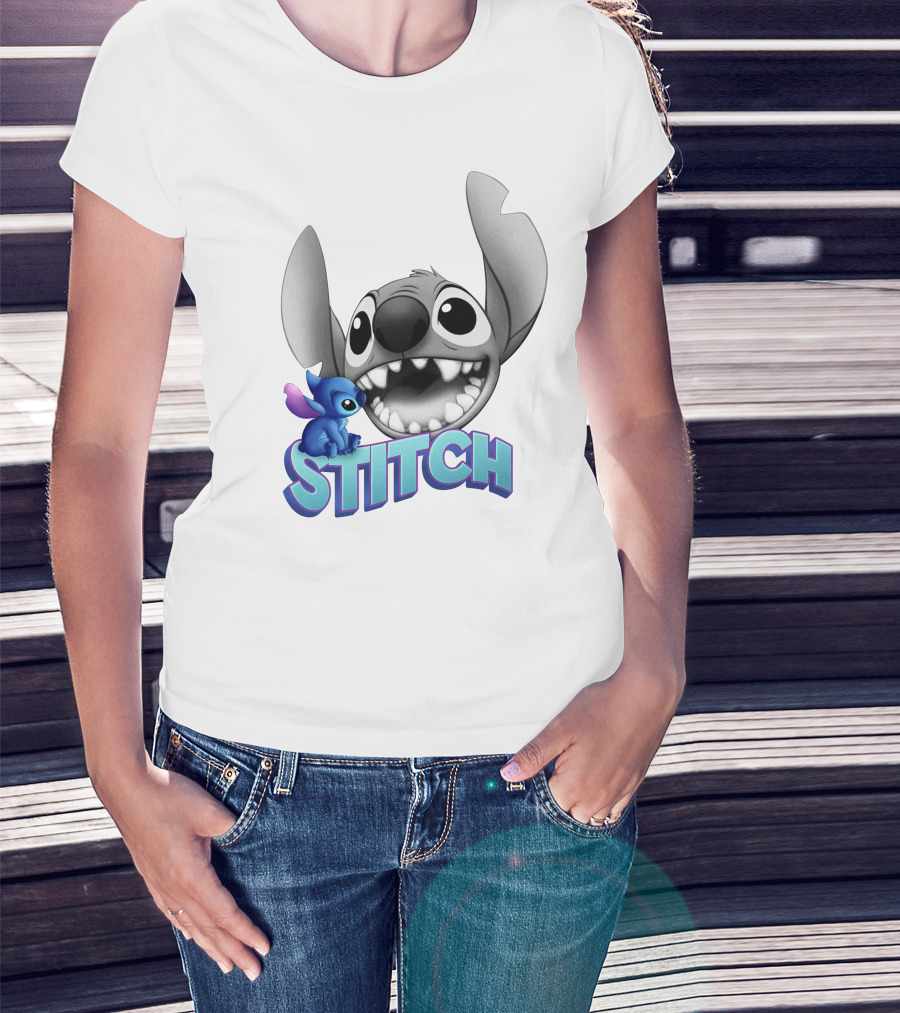 Stitch Lilo And Stitch Character T-Shirt