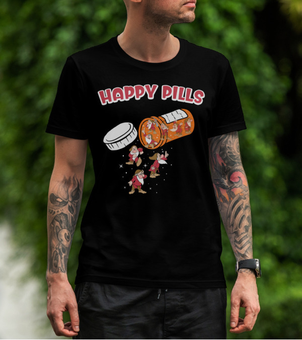 HAPPY PILLS Grumpy Seven Dwarfs T-Shirt