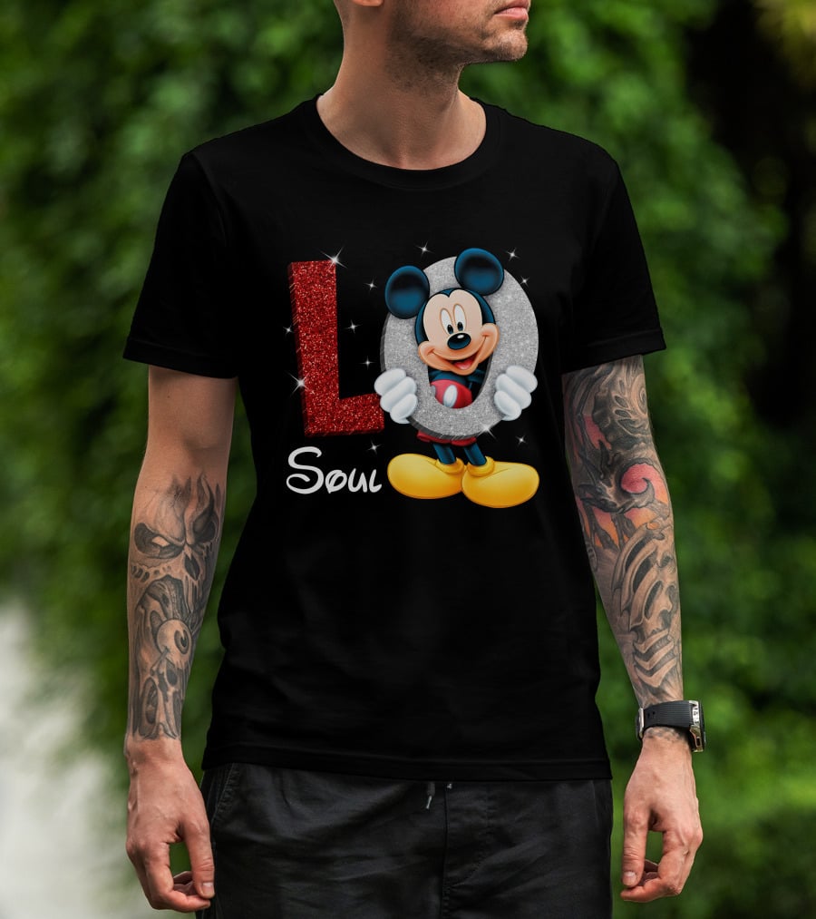 Mickey Mouse Love Soul T-Shirt