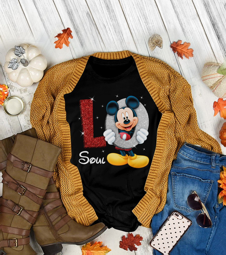 Mickey Mouse Love Soul T-Shirt
