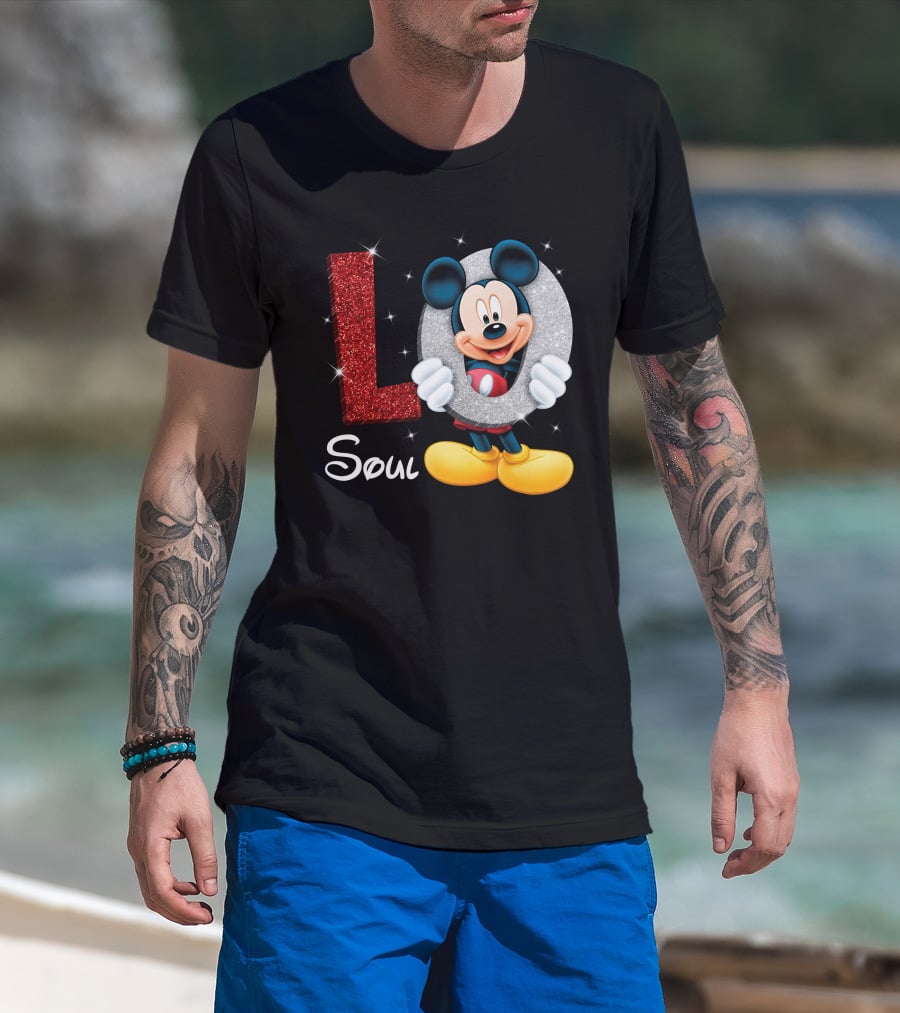 Mickey Mouse Love Soul T-Shirt