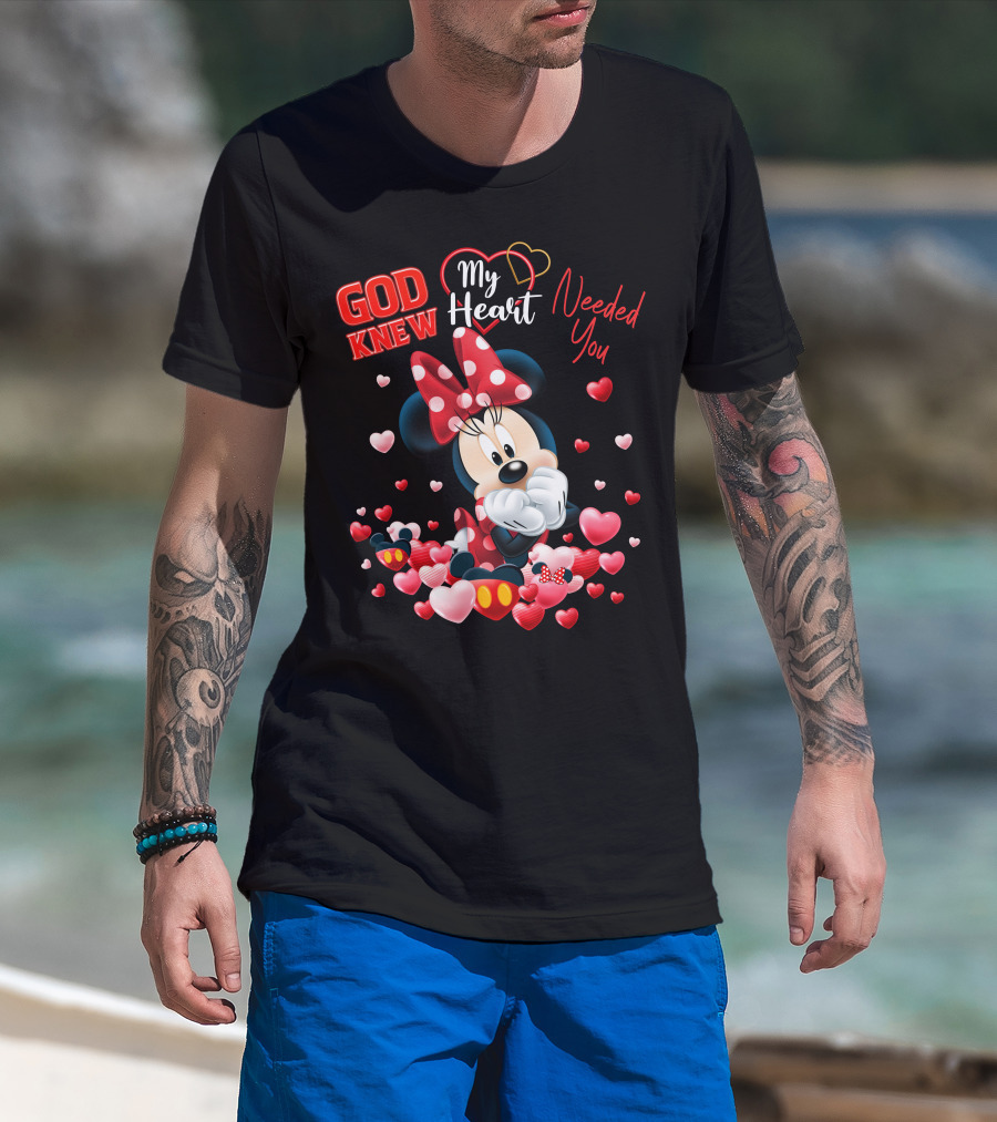 God Knew My Heart Needed You Minnie T-Shirt