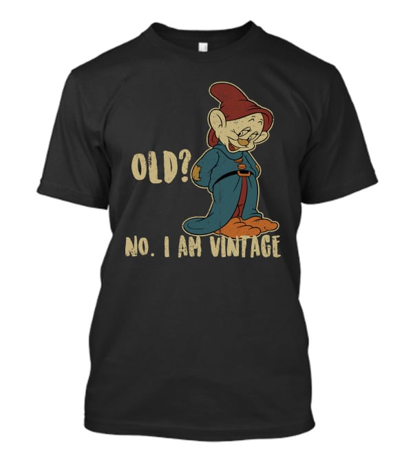 Dopey Old No I Am Vintage T-Shirt