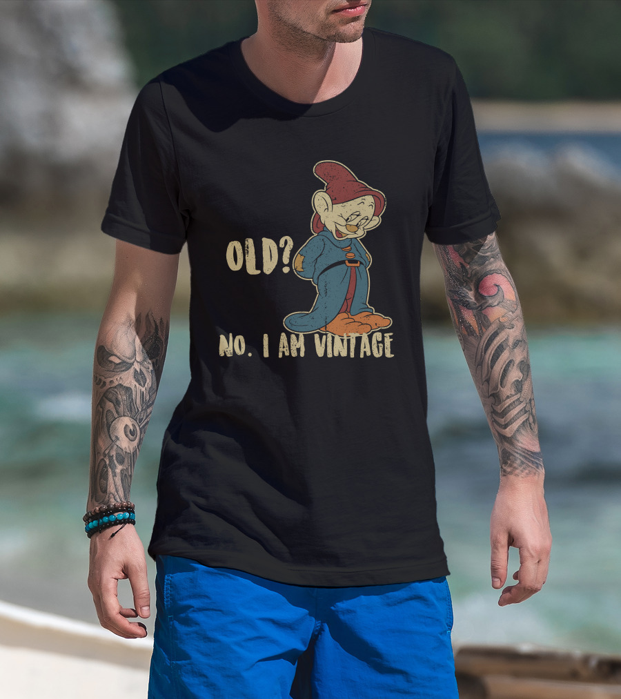 Dopey Old No I Am Vintage T-Shirt