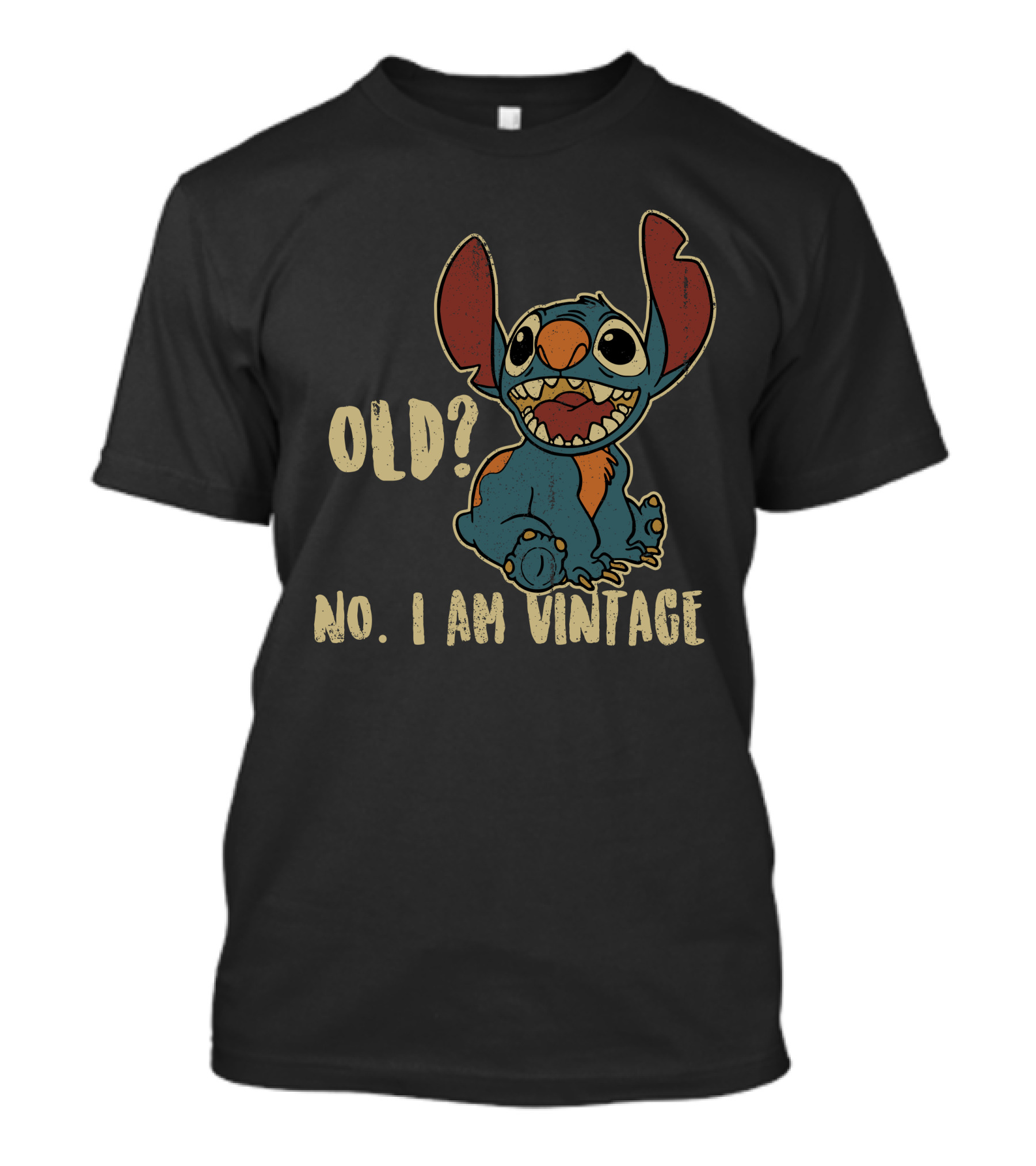 Stitch Old? No. I Am Vintage T-Shirt