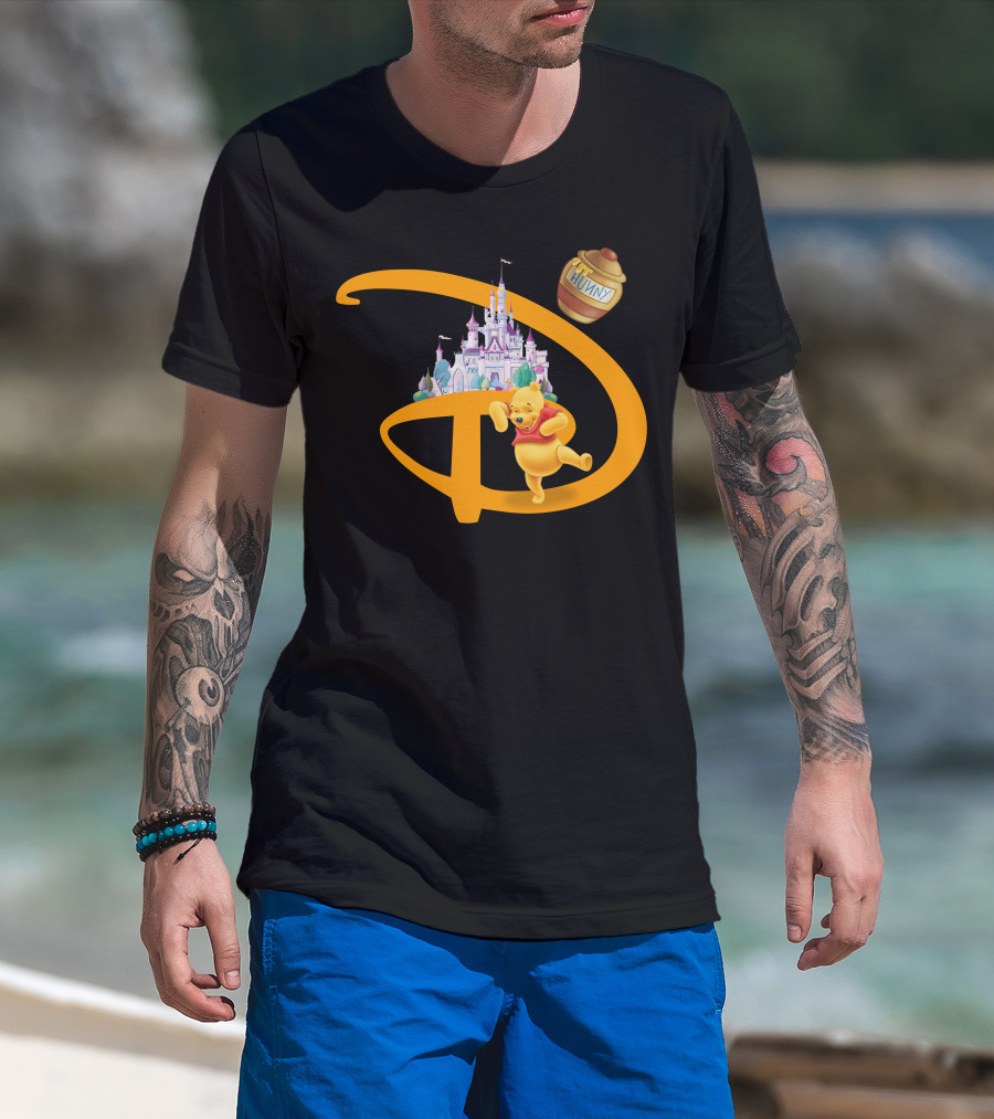 Pooh Castle Hunny Pot T-Shirt