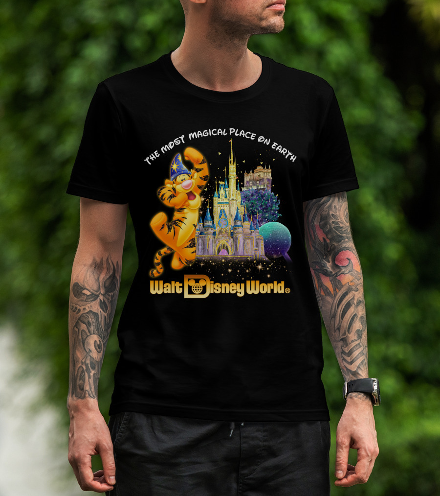 The Most Magical Place On Earth Tigger Walt Disney World T-Shirt