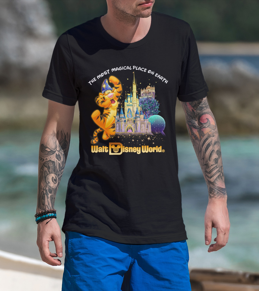 The Most Magical Place On Earth Tigger Walt Disney World T-Shirt