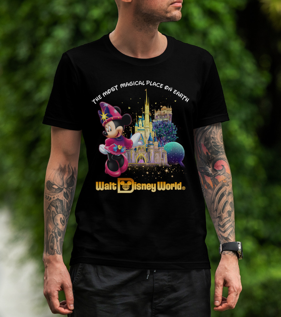 Walt Disney World The Most Magical Place On Earth Minnie T-Shirt
