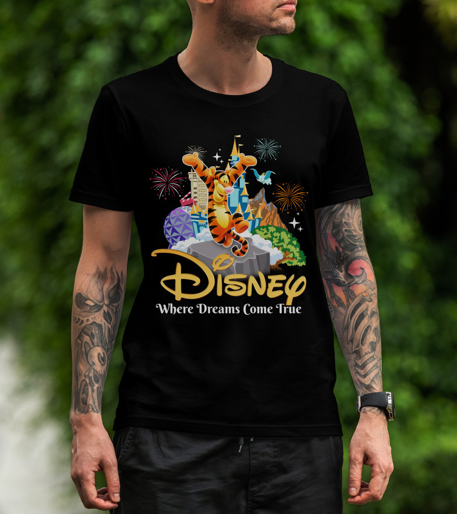 Disney Tigger Where Dreams Come True T-Shirt