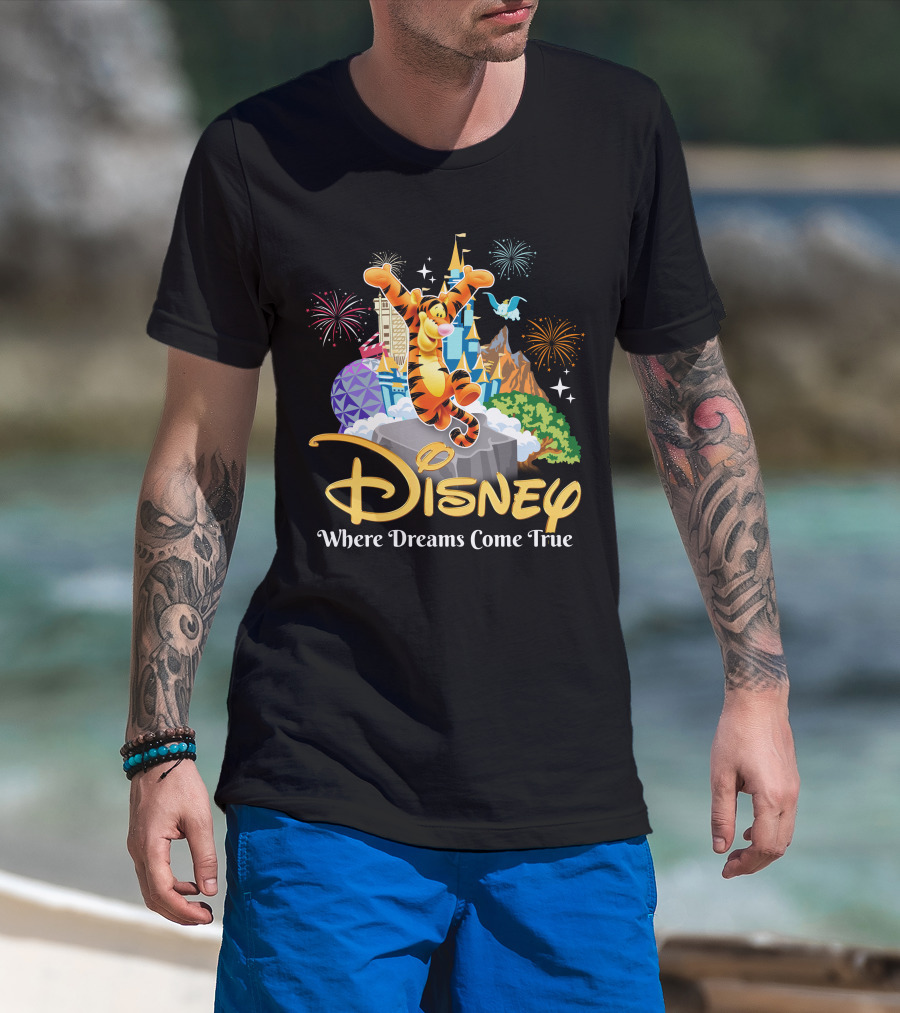 Disney Tigger Where Dreams Come True T-Shirt