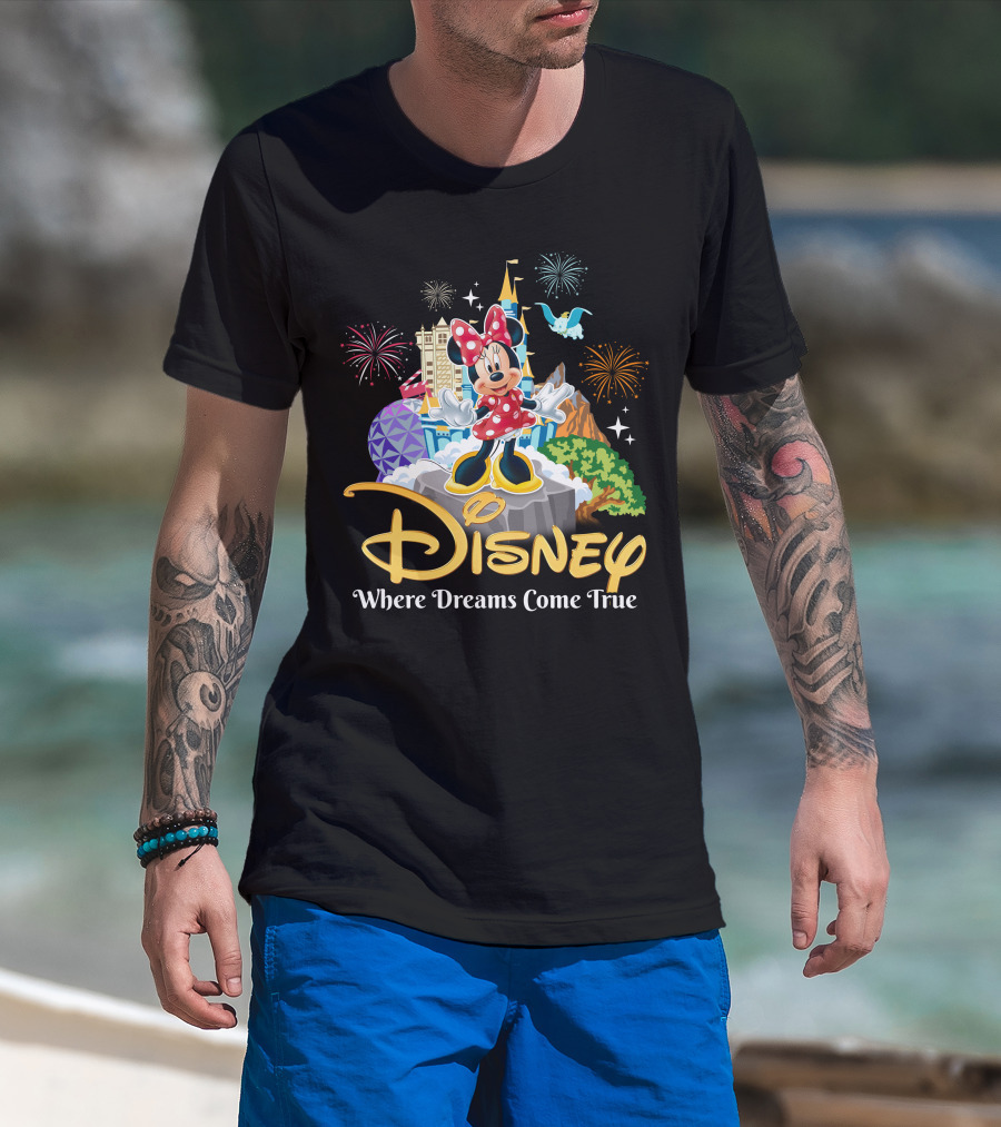 Disney Minnie Where Dreams Come True T-Shirt