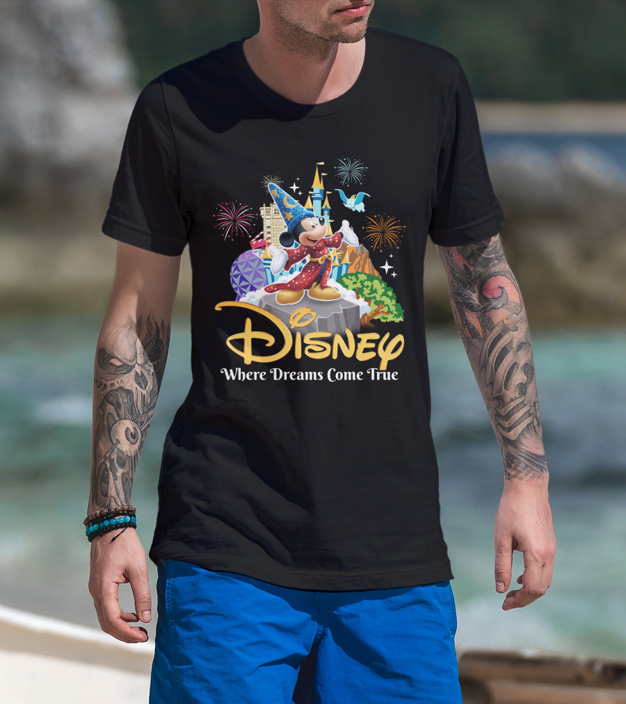Disney MK Fantasia Where Dreams Come True T-Shirt