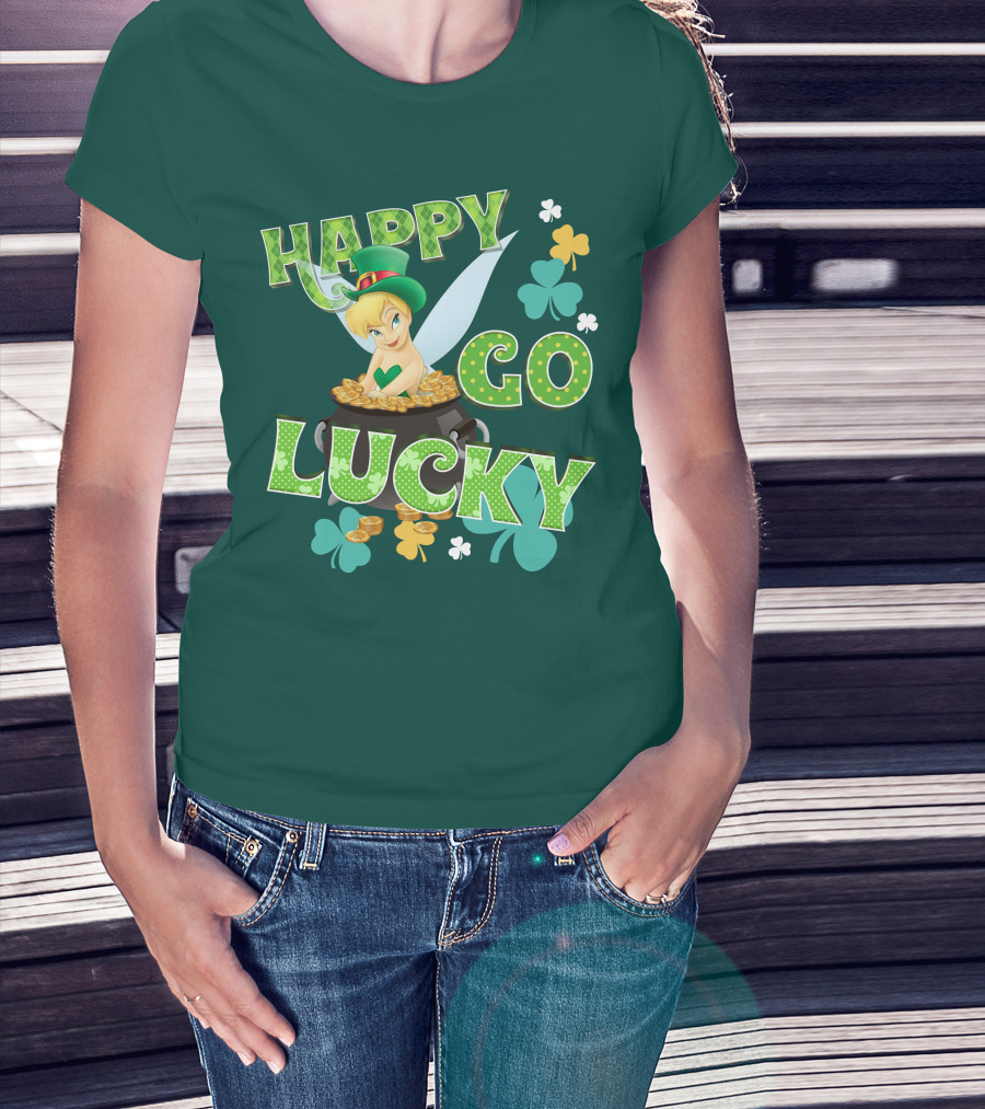 Happy Go Lucky Tinkerbell T-Shirt