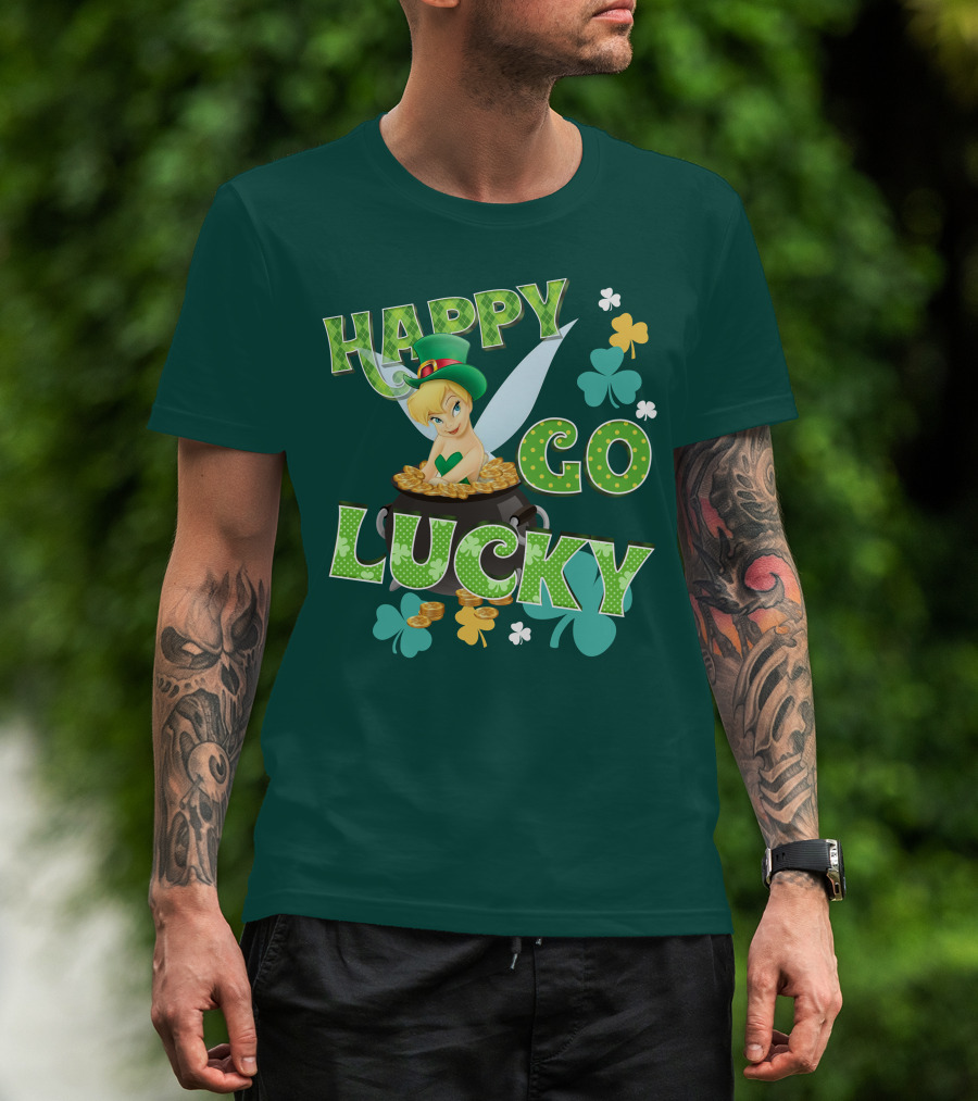 Happy Go Lucky Tinkerbell T-Shirt