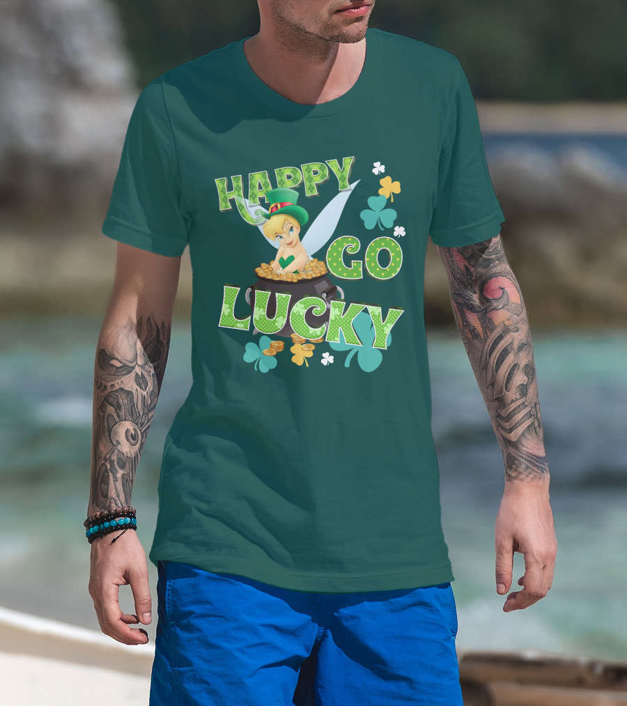 Happy Go Lucky Tinkerbell T-Shirt