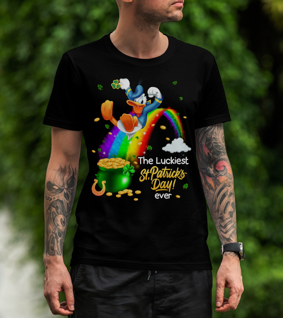 Donald Duck The Luckiest St. Patrick's Day Ever T-Shirt