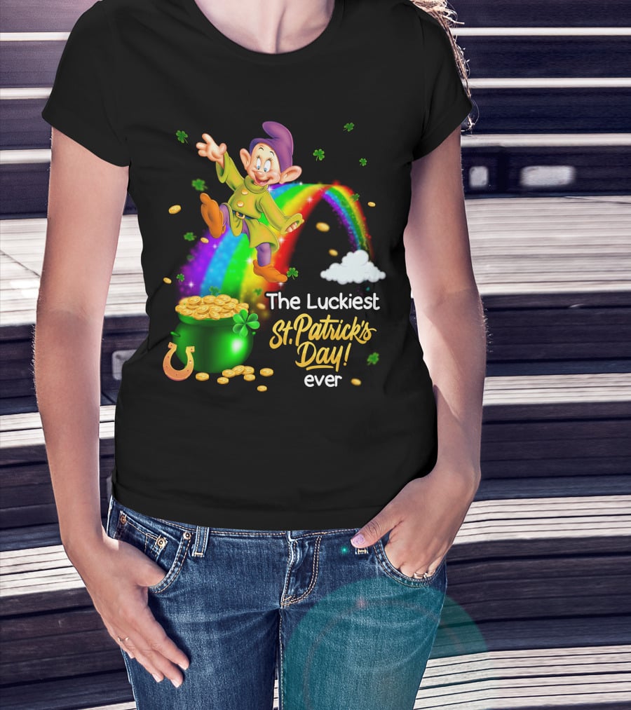 Dopey The Luckiest St. Patrick's Day Ever T-Shirt