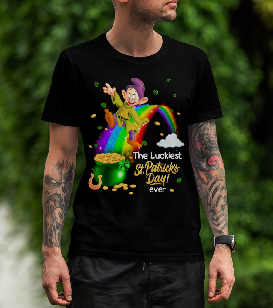 Dopey The Luckiest St. Patrick's Day Ever T-Shirt