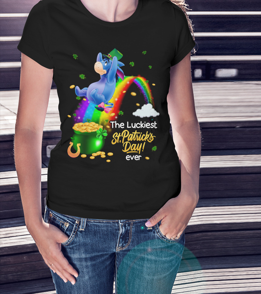 Eeyore The Luckiest St. Patrick's Day Ever T-Shirt
