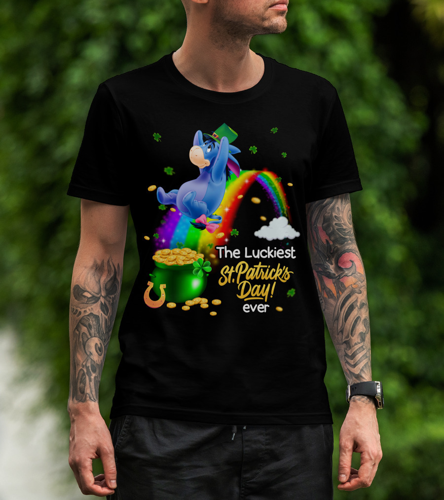 Eeyore The Luckiest St. Patrick's Day Ever T-Shirt