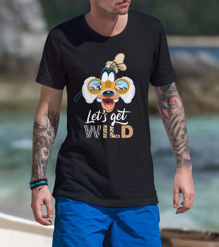 Let's Get Wild Goofy Safari Adventure T-Shirt
