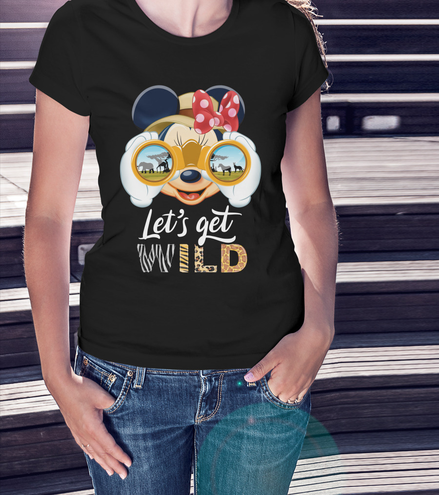 Minnie Let's Get Wild Safari Adventure T-Shirt