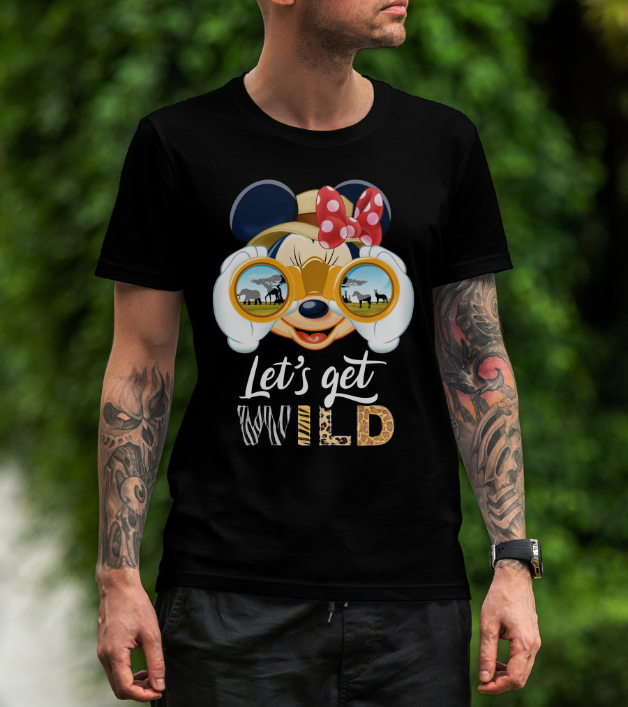 Minnie Let's Get Wild Safari Adventure T-Shirt