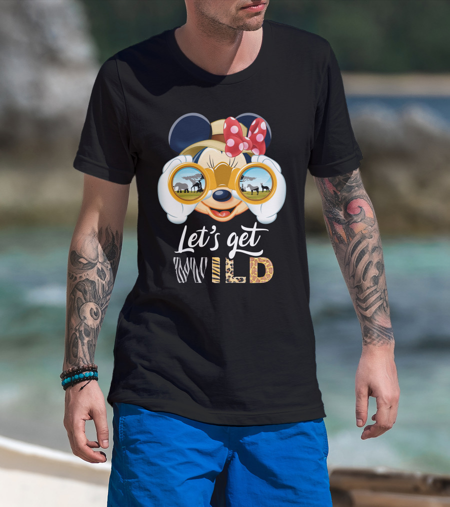 Minnie Let's Get Wild Safari Adventure T-Shirt