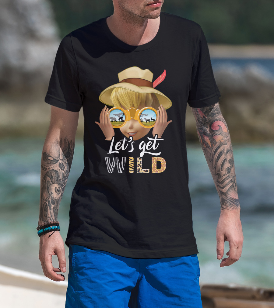 Let's Get Wild Safari Adventure Tinkerbell T-Shirt