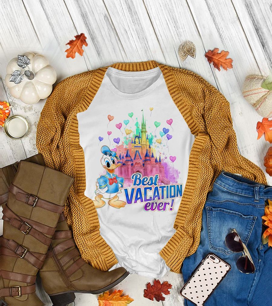 Best Vacation Ever With Donald T-Shirt
