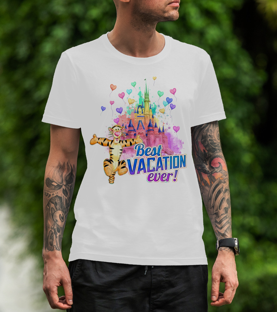 Best Vacation Ever Tigger Disneyland T-Shirt