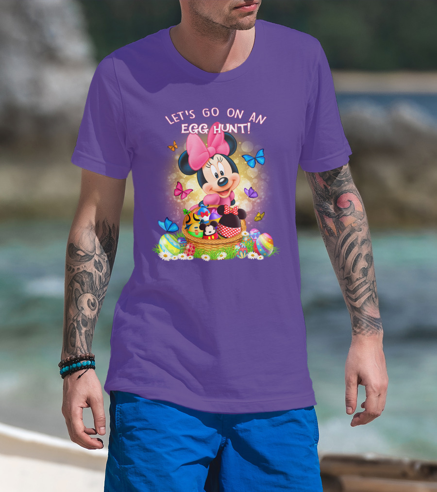 Let's Go On An Egg Hunt Minnie T-Shirt